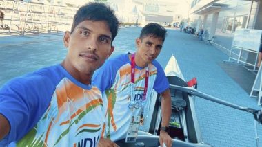 Arjun Lal Jat, Arvind Singh at Tokyo Olympics 2020, Rowing Live Streaming Online: Know TV Channel & Telecast Details for Men's Lightweight Double Sculls Final B Coverage