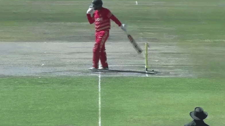 Watch Brendan Taylor’s Controversial Hit-Wicket Dismissal During Zimbabwe vs Bangladesh 2nd ODI