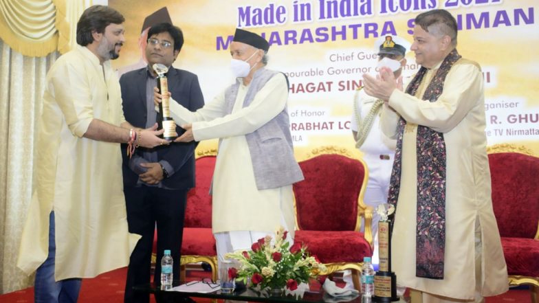 Planet Marathi Founder Akshay Bardapurkar Felicitated by Maharashtra Governor (See Pics)