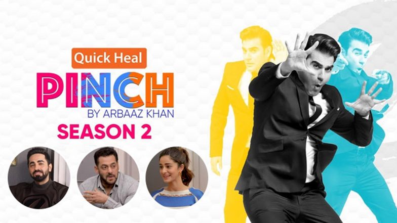 Pinch Season 2 Trailer: Arbaaz Khan to Return as Host for His Celebrity Chat Show; Salman Khan, Ayushmann Khurrana, Ananya Pandey and Others to Confront Their Social Media Trolls