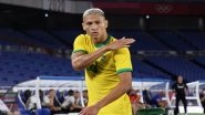 Brazil vs Germany, Tokyo Olympics 2020: Richarlison&rsquo;s Hattrick Leads Brazil to 4-2 Win During Group D Fixture (Watch Video Highlights)