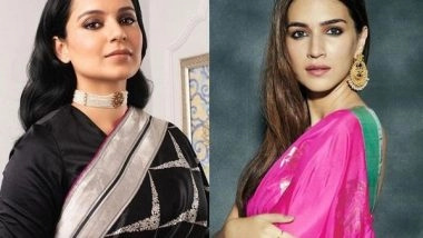 Entertainment News | Kangana Ranaut Sends Best Wishes to Kriti Sanon for Her Upcoming Film 'Mimi'