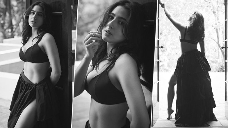 Sara Ali Khan Turns Muse for Rohan Shrestha, Shares Stunning Monochrome Pictures on Social Media (View Pics)