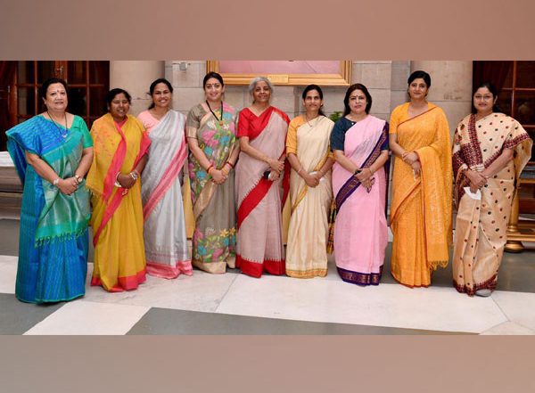 India News | Cabinet Expansion: Women Ministers in PM Modi's Team Don Handloom Sarees, Reflect India's Sartorial Diversity