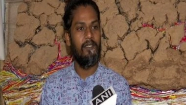 India News | Delhi Artist Makes Artwork with Plastic, Diverts 250kg from Landfills