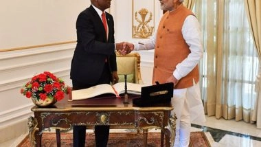 World News | PM Modi Speaks to Maldivian President, Reviews Progress of Bilateral Development Projects