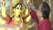 India News | Kolkata's Idol Maker Becomes First to Send Fiberglass Durga Idol Overseas Amid COVID-19 Outbreak