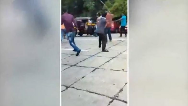 Mumbai Lawyer Attacked By Goons With Swords, Iron Rods and Knives on Road in Broad Daylight in Dahisar (Watch Video)