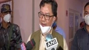 India News | Kiren Rijiju Takes Charge as Minister of Law and Justice