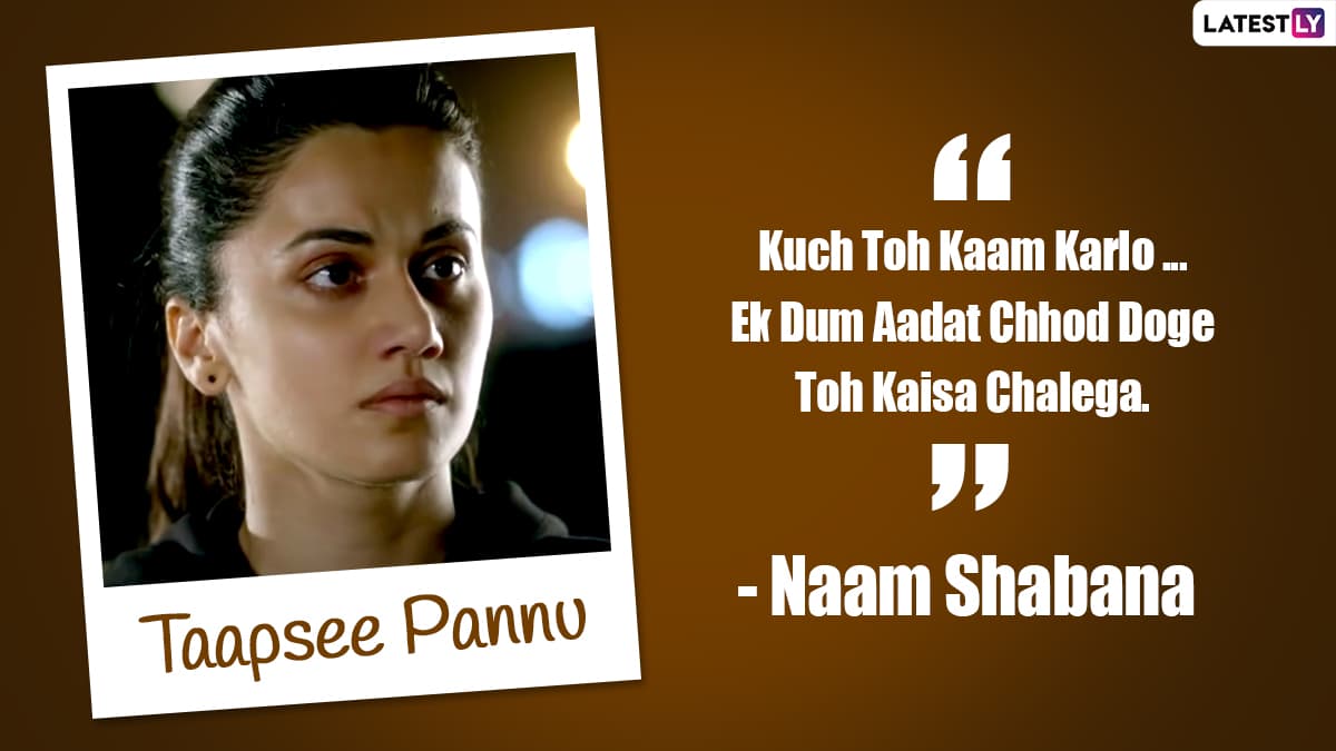 Tapsee Xxx Video - Taapsee Pannu Birthday Special: 8 Movie Dialogues by the Versatile Star  That Are Hard-hitting and Powerful! | ðŸŽ¥ LatestLY