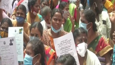 India News | Nurses in Chennai Hold Protest, Demand Govt Jobs