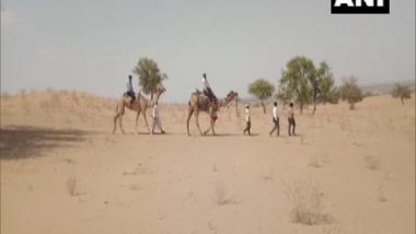 Rajasthan: Teachers Travel by Camel To Teach Students Lacking Mobile Networks in Barmer