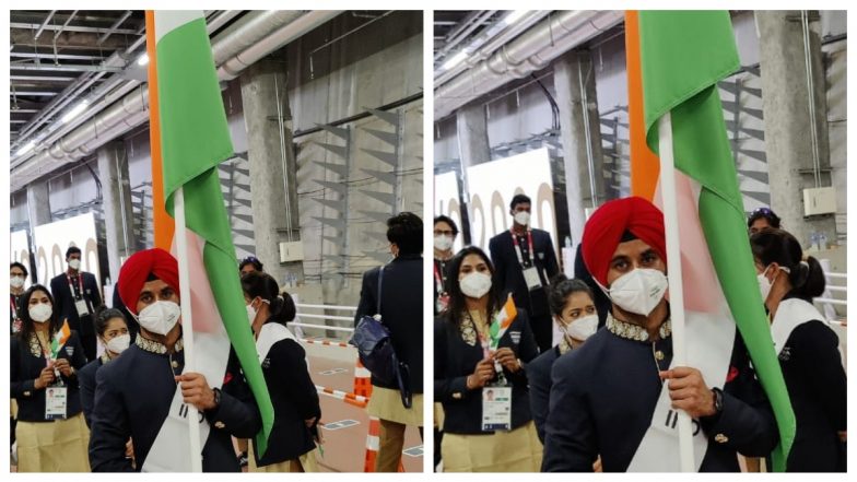 Team India Gears Up For Opening Ceremony Ahead of Tokyo Olympics 2020 (See Pics)