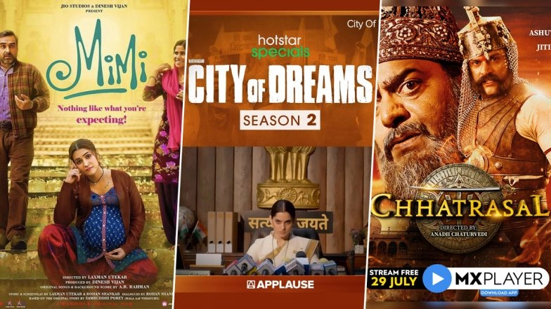 OTT Releases Of The Week: Kriti Sanon’s Mimi, Atul Kulkarni’s City of Dreams 2 and More