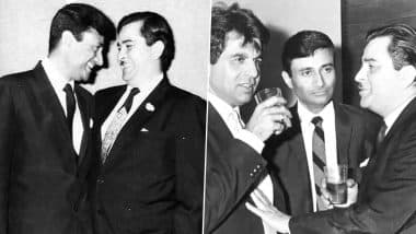 Dilip Kumar Dies at 98: Throwback Pictures of the Actor With Raj Kapoor and Dev Anand As Their Golden Era Comes to a Close!