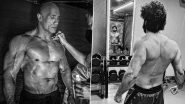Did Dwayne Johnson Inspire Varun Dhawan to Flaunt His Ripped Muscles in this B&W Pic? Here's Why We Feel So!