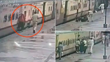 RPF Personnel Saves Woman From Running Over By Moving Train; 'Life is Not Like Scene Of Bollywood Film', Says Indian Railways