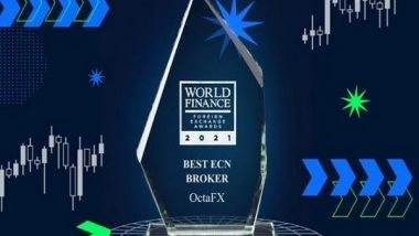 Business News | OctaFX Claims the Best ECN Broker Award for the Second Year in a Row
