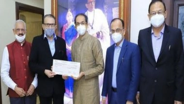 Business News | Saraswat Bank Donates Rupees One Crore Towards Flood Relief