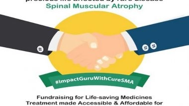 Business News | Cure SMA Foundation of India Partners with ImpactGuru.com to Support All Its Registered SMA Patients in India