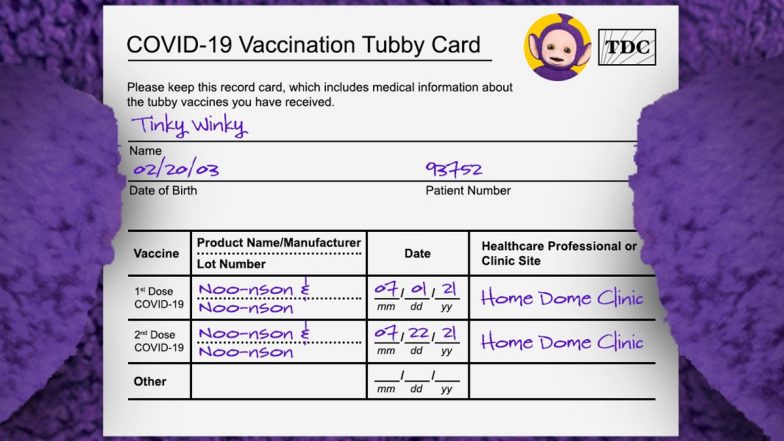 Teletubbies Announce They Are Vaccinated Against Covid-19 And Prompt Hilarious Reactions on Twitter