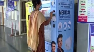 India News | COVID-19: Vending Machine That Dispenses Masks for Rs 2 Set-up in Karnataka's Hubli