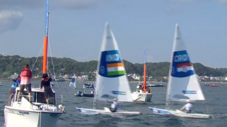 Vishnu Saravanan at Tokyo Olympics 2020, Sailing Live Streaming Online: Know TV Channel & Telecast Details of Men’s Laser (Race 9, 10) Coverage