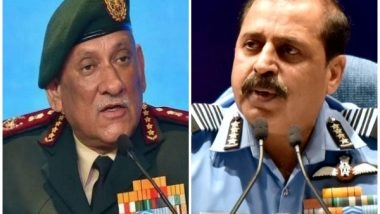 India News | Military's Internal Spat out in Open; CDS Terms Air Force as Support Arm, IAF Chief Disagrees