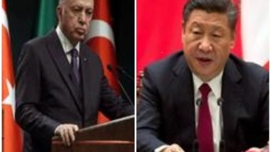 World News | Turkey President Discusses Uyghurs with His Chinese Counterpart in Phone Call
