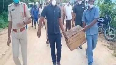 India News | Telangana Police Seizes Large Amount of Explosives from Old Building in Vikarabad