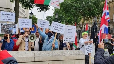 World News | MQM Stages Protest in London Against Pak PM's Threat to Assassinate Altaf Hussain