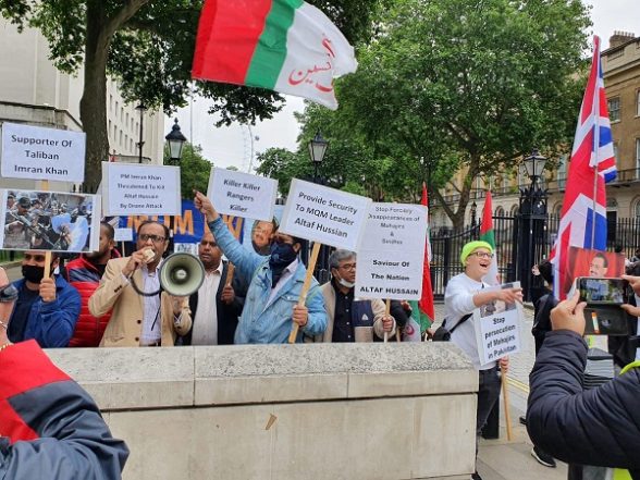 World News | MQM Stages Protest in London Against Pak PM's Threat to ...