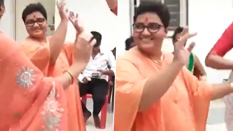 Pragya Thakur Seen Dancing Days After Video of Her Playing Basket Ball Emerged; MP Congress Leader Shares Video