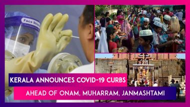 Kerala Announces Covid-19 Curbs Ahead Of Onam, Muharram, Janmashtami