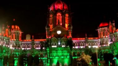 Independence Day 2021 Celebrations: CSMT And BMC Buildings In Mumbai Illuminate In Tricolour (Watch Video)