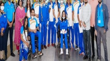 Sports News | Paralympic Games: Indian Shooters, Archers Arrive in Tokyo