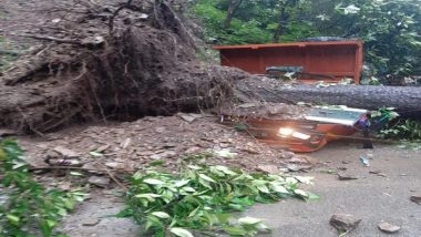 India News | Landslide in Himachal Pradesh Near Khalini Road; No Casualties Reported