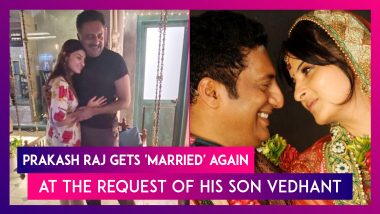 Prakash Raj Gets 'Married' Again To His Wife Pony Verma At The Request Of His Son Vedhant
