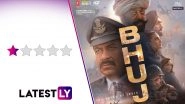 Bhuj - The Pride of India Movie Review: Ajay Devgn&rsquo;s War Drama Is Cacophony of Loud Jingoism, Bad Editing and Direction (LatestLY Exclusive)