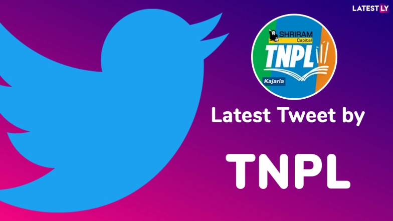 Antony Dhas Dismisses the In-form Radhakrishnan in His Third Delivery; Jagadeesan Going ... - Latest Tweet by TNPL