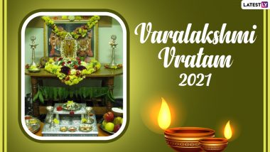 Varalakshmi Vratham 2021 Date, Puja Procedure & Fasting Rules: From Decorations to Mantra, Everything About Worshipping Devi Lakshmi, Goddess of Wealth and Prosperity
