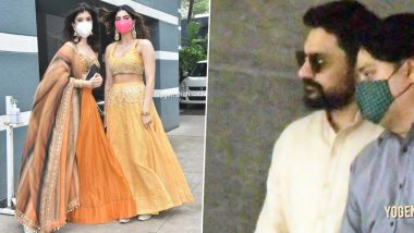 Rhea Kapoor-Karan Boolani Wedding: The Groom Leaves For The Festivities; Shanaya and Khushi Kapoor Look Ravishing In Their Lehengas (View Pics)
