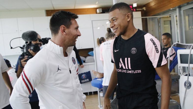 Kylian Mbappe Welcomes Lionel Messi to PSG With Special Twitter Post (Check Pictures)