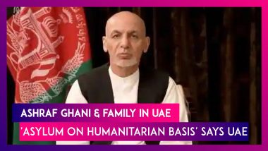 Ashraf Ghani, Afghanistan's Ousted President & Family In UAE, Gulf Nation Says 'Asylum On Humanitarian Basis'