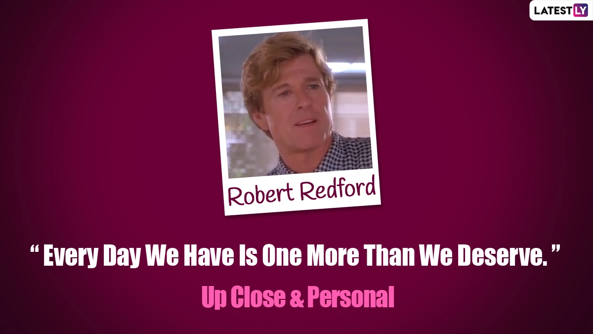 Robert Redford Movie Quotes From The Last Castle to Lions for Lambs