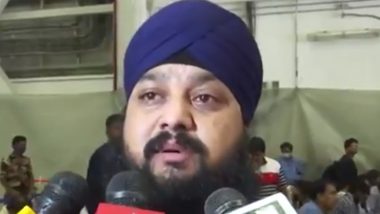 Afghanistan MP Narinder Singh Khalsa, Who Has Been Evacuated From Kabul, Breaks Down While Speaking on Current Afghan Situation (Watch Video)