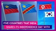 Independence Day in India On August 15: Here Are Five Other Countries Which Share Their Independence Day With India