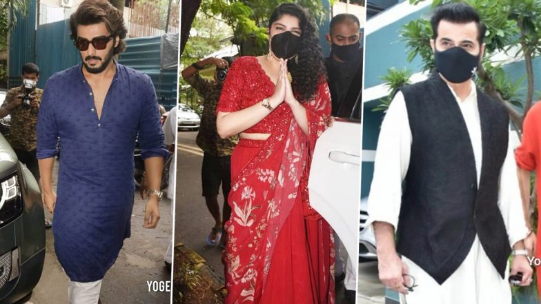 Rhea Kapoor-Karan Boolani Wedding: Arjun Kapoor, Anshula Kapoor, Sanjay Kapoor And More Arrive At The Venue (View Pics)