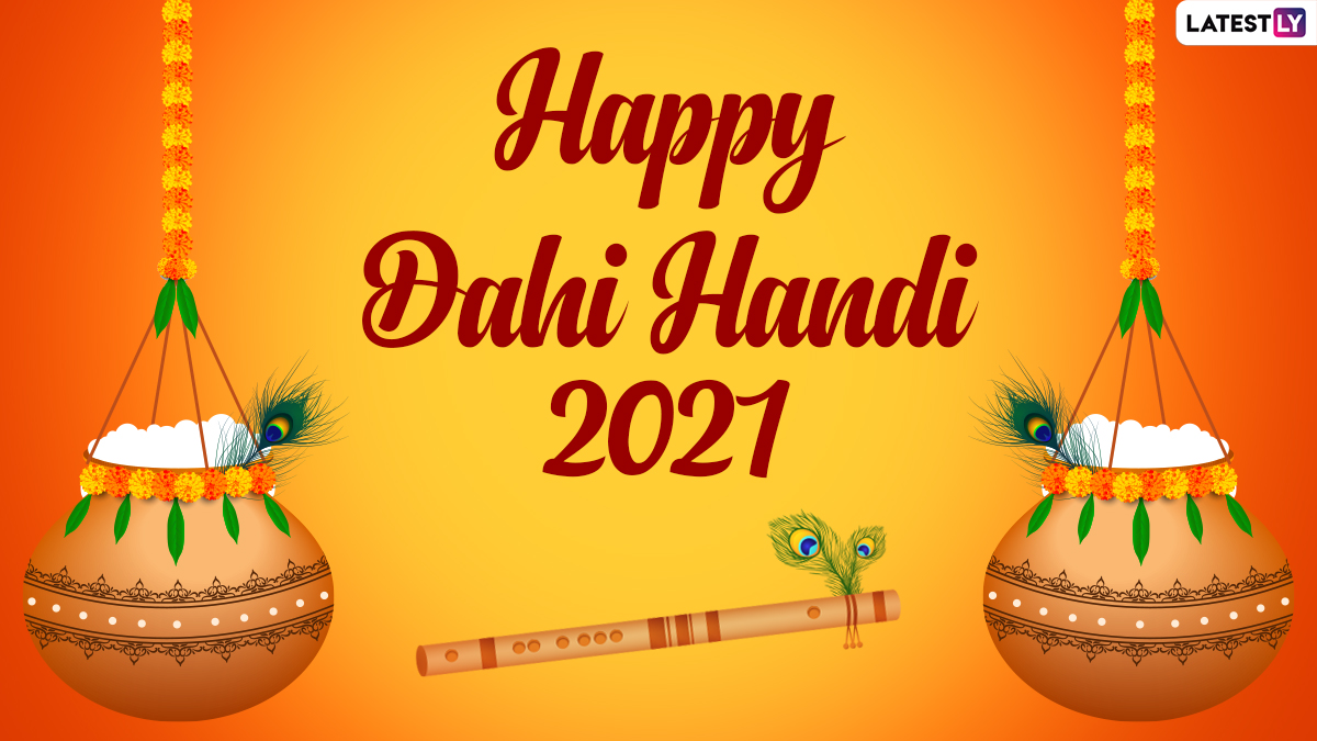 Happy Dahi Handi 2021 Greetings: Send Latest Bal Gopal HD Images ...
