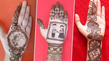 Raksha Bandhan 2021 Mehndi Design Ideas: Simple Arabic Mehendi Designs, Indian, Trail & Floral Henna Patterns To Put On Your Hands This Rakhi
